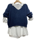 Shirt and Pull Over, Double Piece